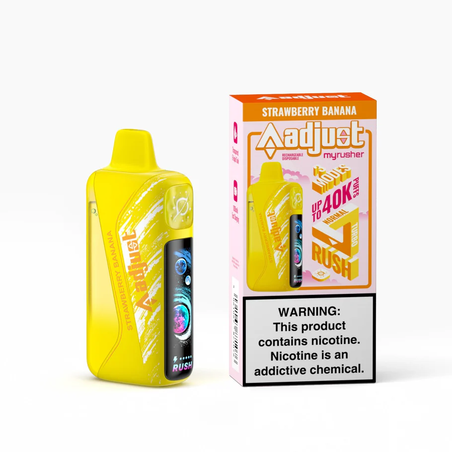 Adjust Myrusher 40K Disposable Vape (5%, 40000 Puffs)