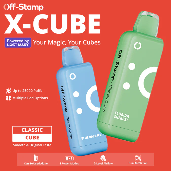 Off-Stamp X-CUBE Classic 25K Disposable Pod (Requires Kit for Use)