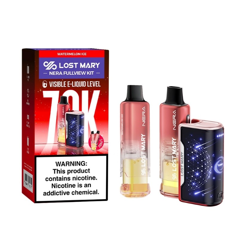 Lost Mary Nera Fullview 70K Disposable Kit (5%,70000 Puffs)