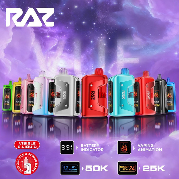 RAZ VUE 50K Disposable Kit ( 5%,50000 Puffs)