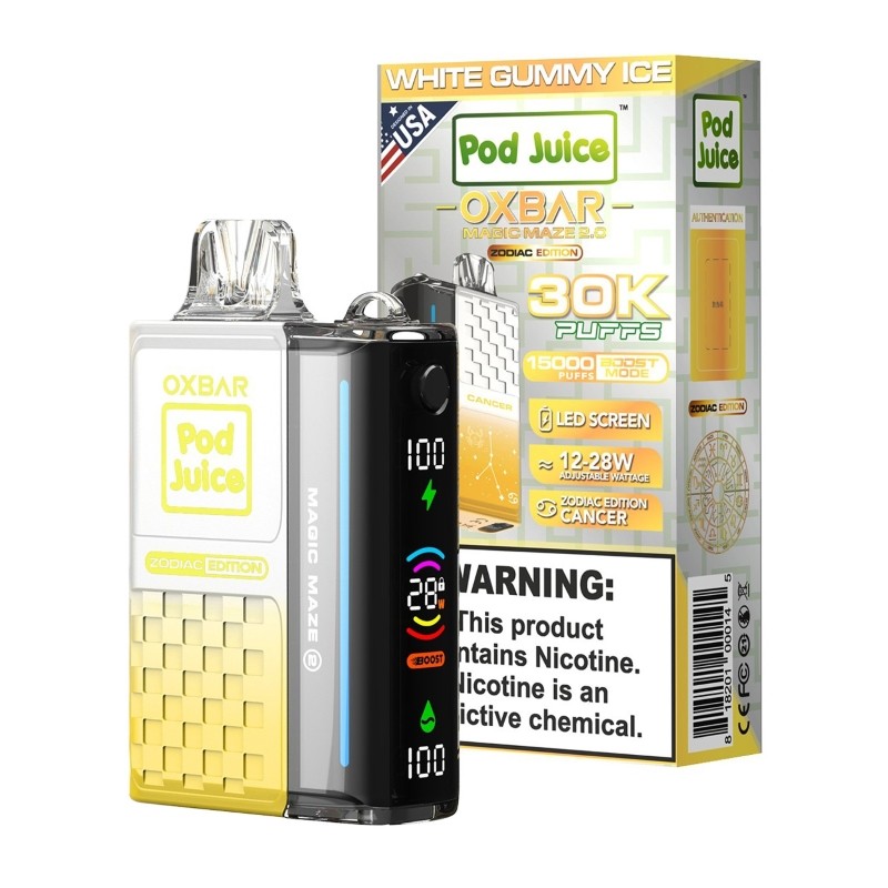 OXBAR X Pod Juice Magic Maze 2.0 30K Disposable Vape ( 5%, 30000 Puffs)